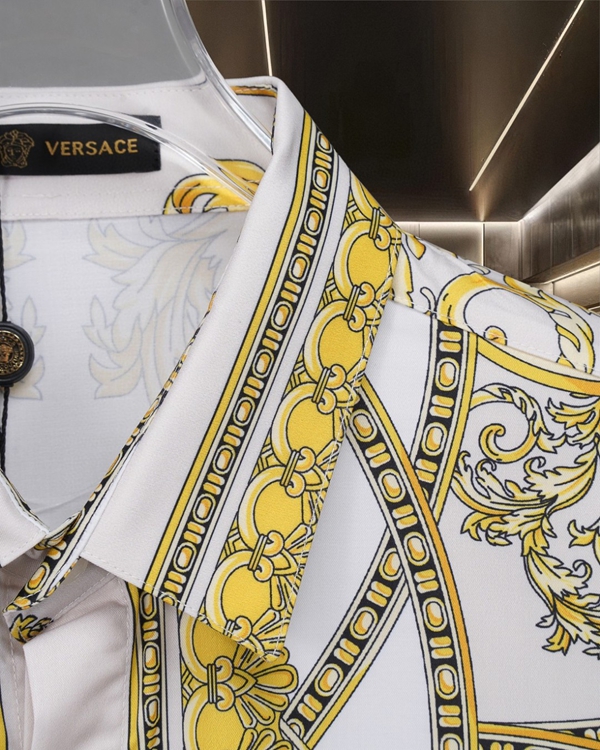 ブランドシャツ素材ディテール